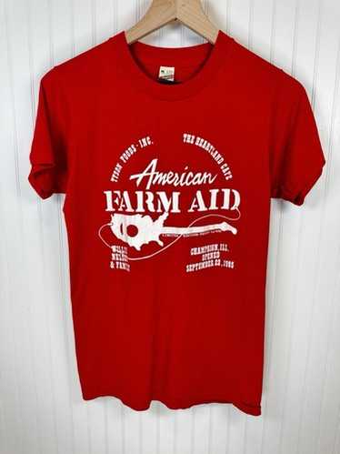 Neil Young Willie Norah 他 FARM AID 25シャツ Farm Aid IV Shirt Vtg 1990 Indianapolis Willy Nelson Neil