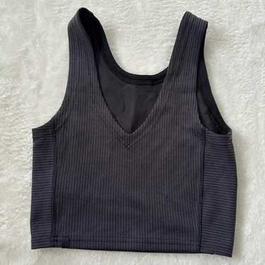 Nwot Black Lululemon Tank Top - Gem