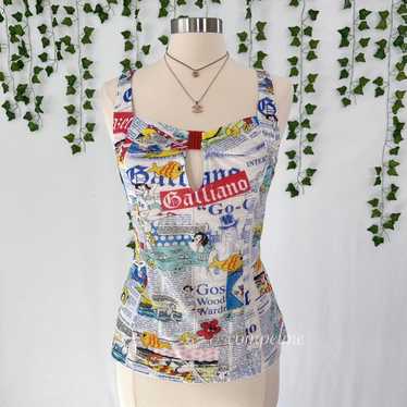 vintage Galliano top - Gem