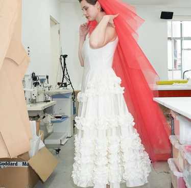 【Molly Goddard】cross stitched cami dress Products – Molly Goddard