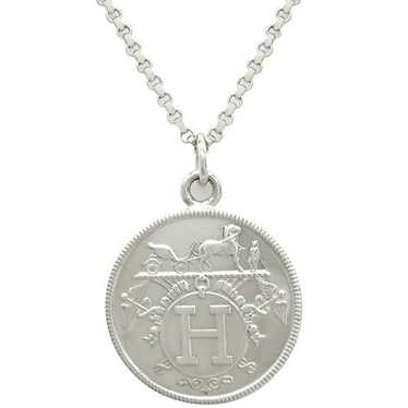 Hermes☆Ex-Libris MM ロングネックレス 新作♪限定入荷】HERMES Ex-Libris ロング ネックレス MM
