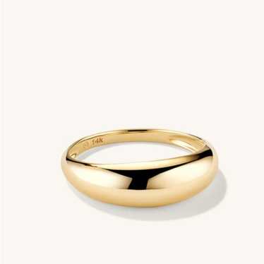 Mejuri beaded ring 14k - Gem