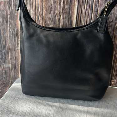 COACH Ergo 33 Leather Shoulder Bag Vintage Style Black | eBay