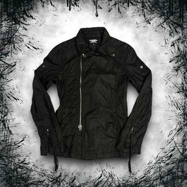 ジャケット・アウター Tornado Mart jacket y2k black M TORNADO MART Tailored Jacket L Polyester Black Total Pattern