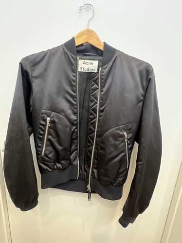 【ACNE STUDIOS】Bomber Jacket トレンド感のあるジャケット Acne Studios - Bomber jacket - Black