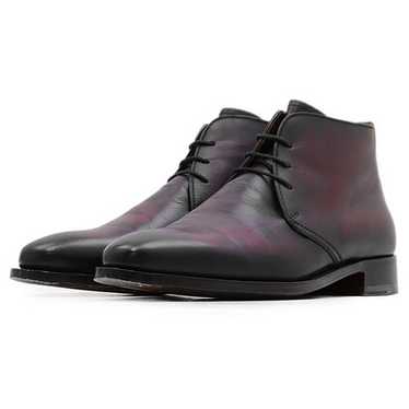 シューズ・靴 Bettanin&Venturi 6.5 Bettanin & Venturi Mens Shoes, Black Leather, Size 7 (about