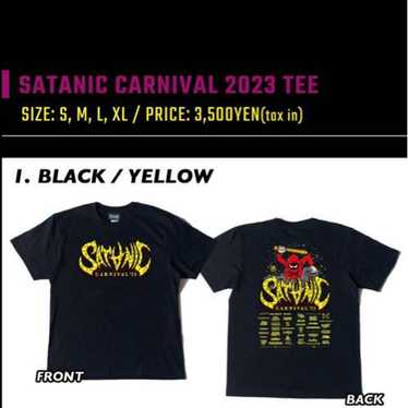 Satanic carnival band t-shirt - Gem