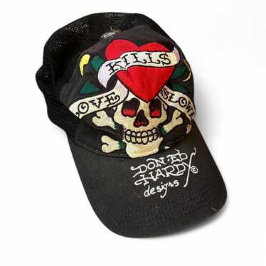 【Ed Hardy】ゴシック スカル 黒 キャップ 関税送料込 楽天市場】【送料無料】【セール】 エドハーディー キャップ