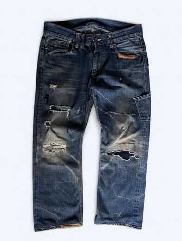 ANACHRONORM / アナクロノーム]80's WIDE 5P PANTS デニムパンツ