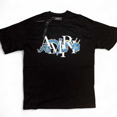 Amiri mens black t - Gem