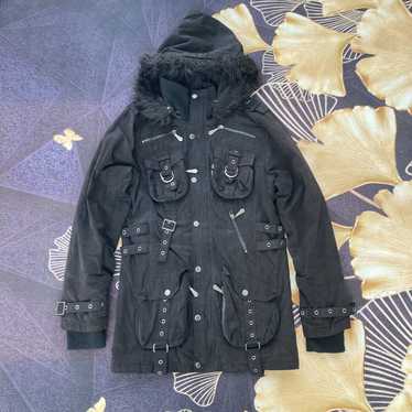 【ヒョウ柄】Bernings Sho BLACK LABEL トレンチコート Nylon Twill Trench Coat(XS BLACK): YOHJI YAMAMOTO｜WILDSIDE