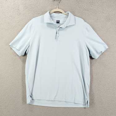 Tシャツ・カットソー Fedeli SS25 White cotton polo shirt (8UED5920 41) Fedeli/フェデリ｜コットン ショートスリーブ ポロ シャツ