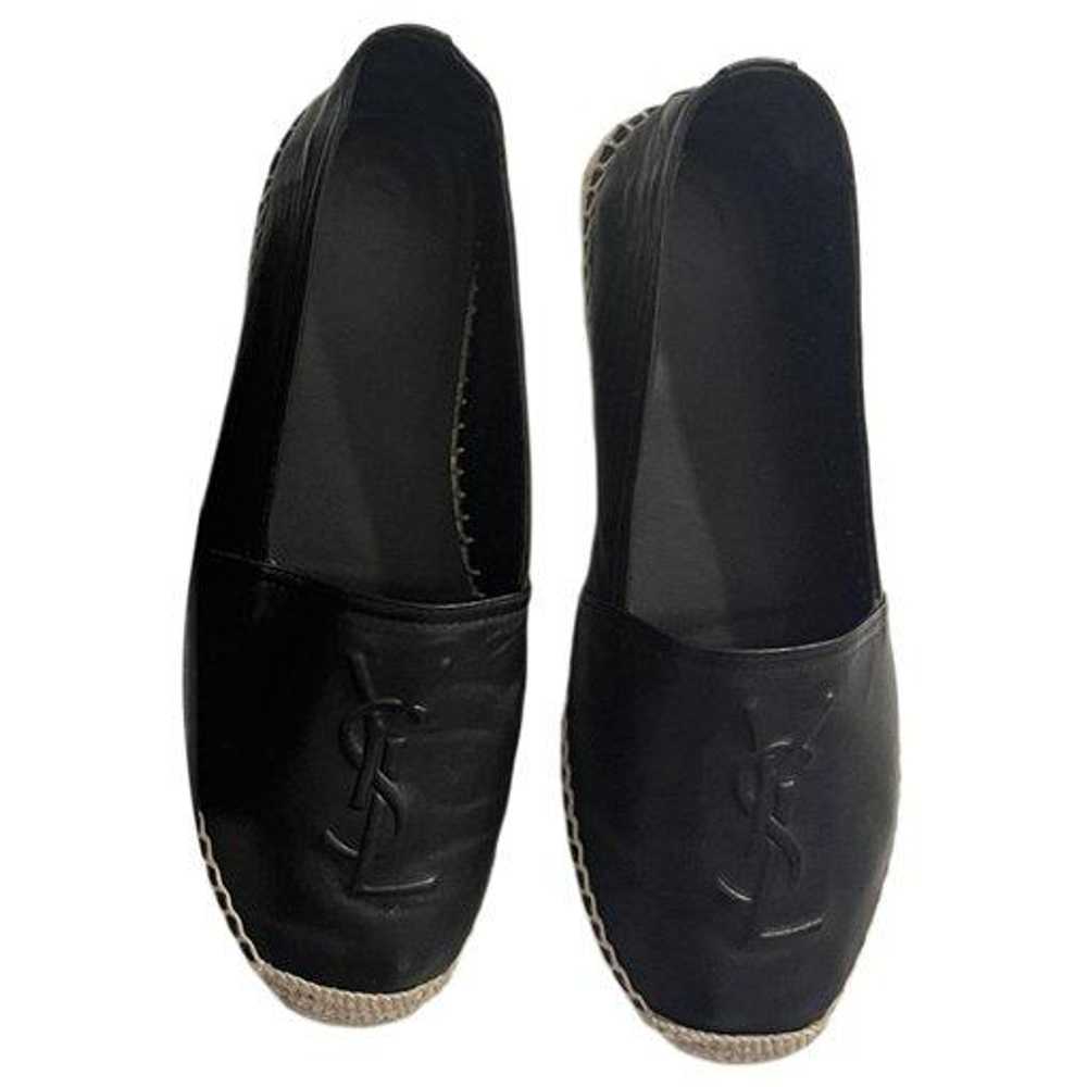 サンダル・ミュール Saint Laurent Saint Laurent Leather Flats Saint Laurent Leather flats
