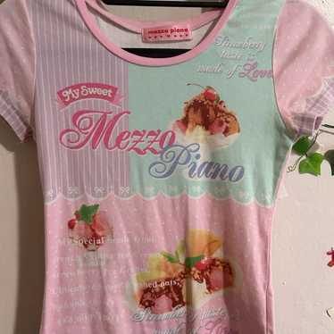 110cm まとめ売り❁petitmain・mezzo piano・anyFAM Mezzo Piano 🌸 Tee / Crop Top Japanese Size - 110 -  | Depop
