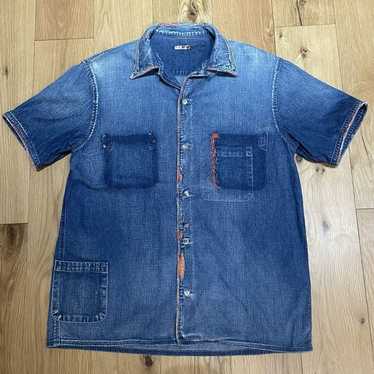 Kapital Japan Blue Shirt _ Size.2 - Gem