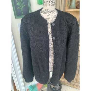 専用80s90s UK製 black mohair cardigan Supreme 2-Tone Mohair Cardigan Black | eBay