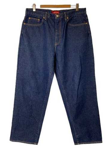 Supreme Baggy Denim Jean Shorts - Navy Blue - Size 32 - SS24