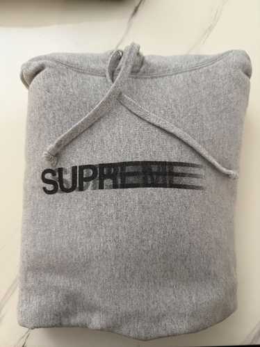Supreme Motion Logo Hooded Sweatshirt (SS23) Heather Grey