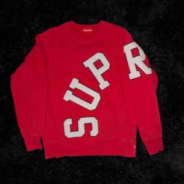 Supreme Big Arc Crewneck 赤　L Supreme Big Arc Crewneck (FW20) - $148