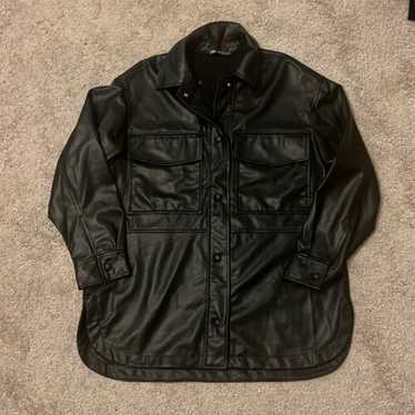 Leather shirt zara men/ - Gem