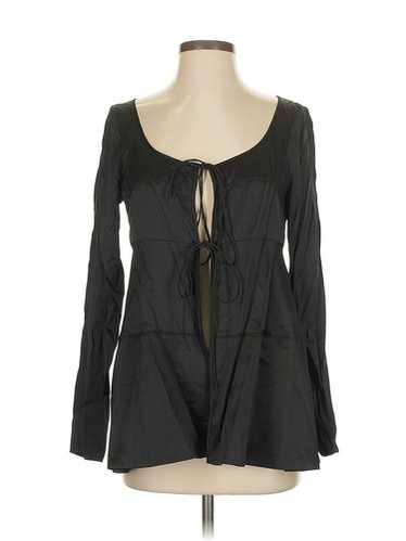 Rebecca Taylor Women Black Long Sleeve Blouse 2 - image 1