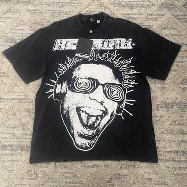 Black design hellstar t-shirt - Gem