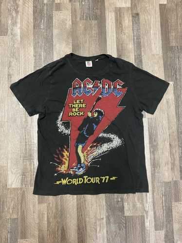 AC/DC LET THERE BE ROCK Tシャツ Amazon.com: PopFunk Classic AC/DC Let There Be Rock, Black
