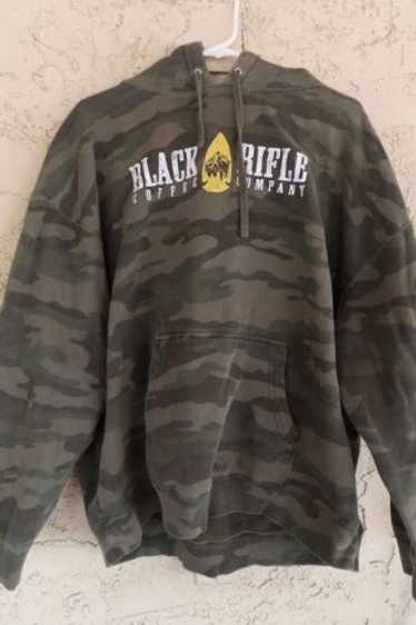 ブラックライフルコーヒー　Tiger camo カモフラージュ　パーカー　カモ Black rifle camo coffee - Gem