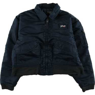 90's Vintage アーカイブ Schott ミリタリージャケット y2k
