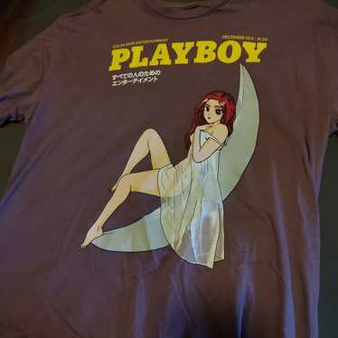 1970s VINTAGE 70s PLAYBOY MAGAZINE T-SHIRT MEN SZ S BUNNY