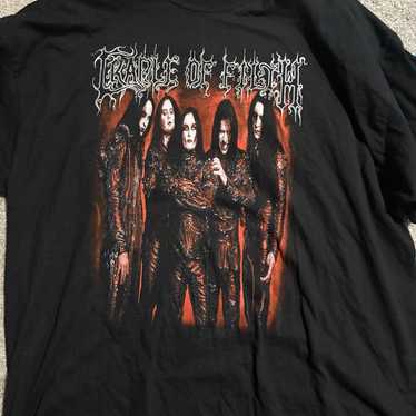 【希少品】cradle of filth 01s ヴィンテージ Tシャツ 古着Tシャツ】音楽 Cradle Of Filth Bootleg｜ヴィンテージ