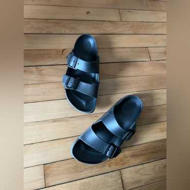 Birkenstock Arizona EVA アンスラジッド 36 グレー Birkenstock Arizona Essentials EVA Sandals Silver Women's