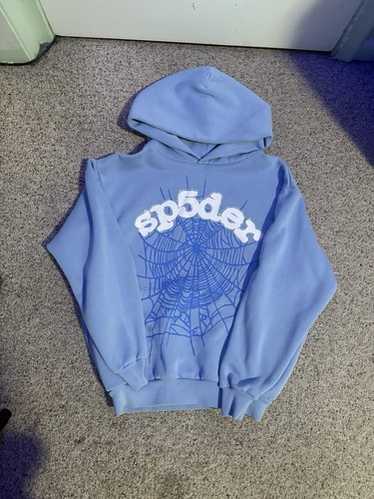 最終値下げSP5DER WEBSUIT HOODIE SKY BLUE パーカー Sp5der Web Hoodie Sky Blue Men's - SS23 - US