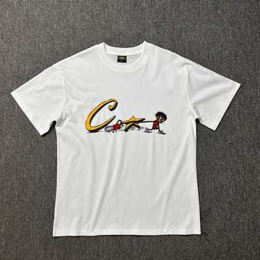 CRTZ STAR MESH TEE [WHITE AND RED] *NEW BLANK* | Parallel