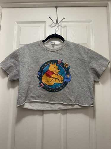 トップス pooh Winnie the Pooh Baby Long Sleeve Graphic Crewneck Tee with