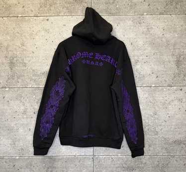 Chrome heart purple glitter - Gem