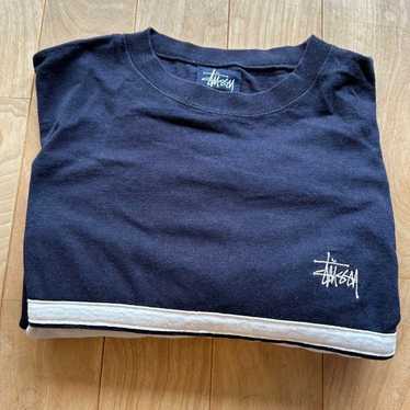 OLD STUSSY 90’S MADE IN USA 90s Stussy graphic made in USA t-shirt | M | Black Skate