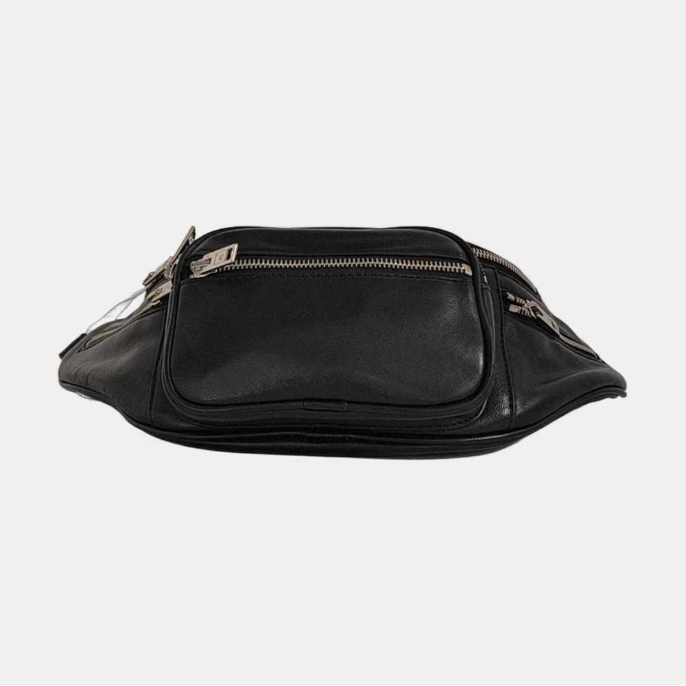 alexanderwang 30125M014001 関税送料込 Alexander Wang Black Crossbody Bag With Silver Straps