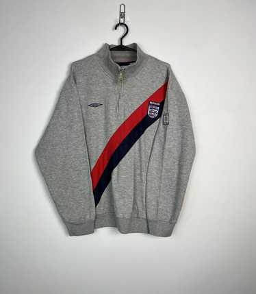 【UMBRO】HBL British Casual Sweatshirt R4867 ENGLAND 90s FOOTBALL SOCCER SWEATSHIRT TRAINING UMBRO sz L
