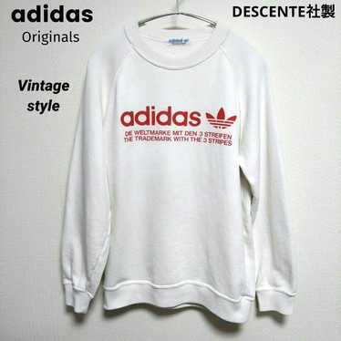 Rare!!! Vintage Three Stripes ADIDAS 90s DESCENTE JAPAN Big