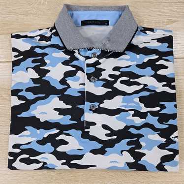 Greyson Golf Shirt - Forest Camo Polo - Cyano AW24