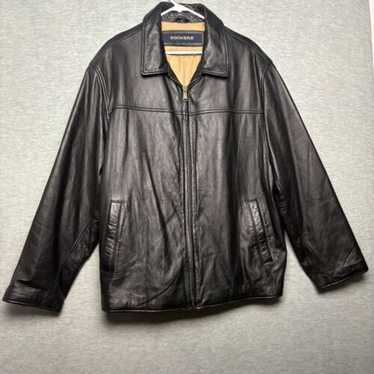 Dockers Mens James Faux Leather Jacket Regular Big And Tall | Sri Lanka