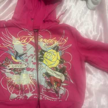 Ed Hardy エドハーディー レディース 長袖 パイル セットアップ