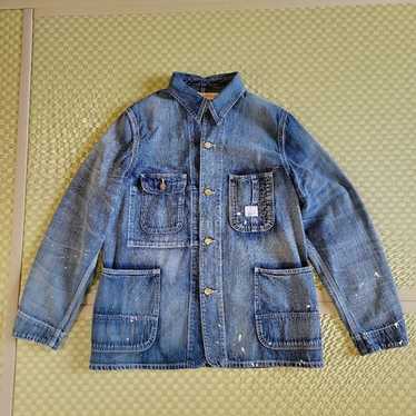 Sugar Cane Coverall/38/Cotton/Idg/Dot/Lot558 Japan Men