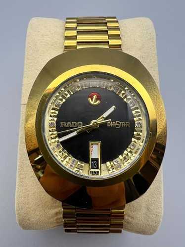 Rado Diastar Black Dial Watch - Gem