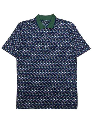 【Celine】90s Italy patterned polo shirt Vintage Celine Homme Polo Shirt Grey Made in Italy - Etsy