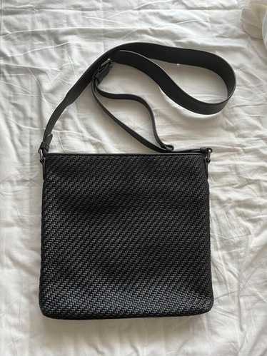 未使用級✨Ermenegildo Zegna メッセンジャーバッグ レザー Ermenegildo zegna leather shoulder - Gem