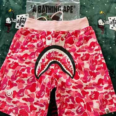 Pink bape shorts - Gem