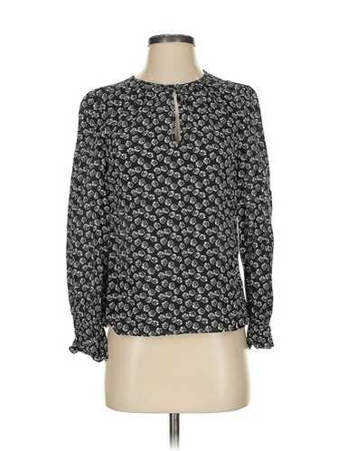 Rebecca Taylor Women Black Long Sleeve Blouse 0 - image 1