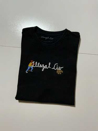 トップス Illegal civilization IC polo Illegal Civilization 2 Premier Promo Ringer T-Shirt Golf